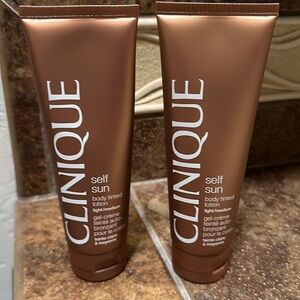 Clinique Self Sun Body Tinted Lotion 4.2oz-2bottles